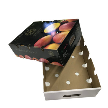 Custom Offset Printing Fruit Box with Glossy Lamination